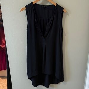 H&M Black Sleeveless Blouse